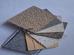 Various textures to choose from